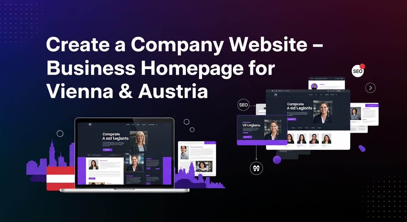 Create a Company Website - Business Homepage for Vienna & Austria | Web Design – web design blog | Web Architekten e.U