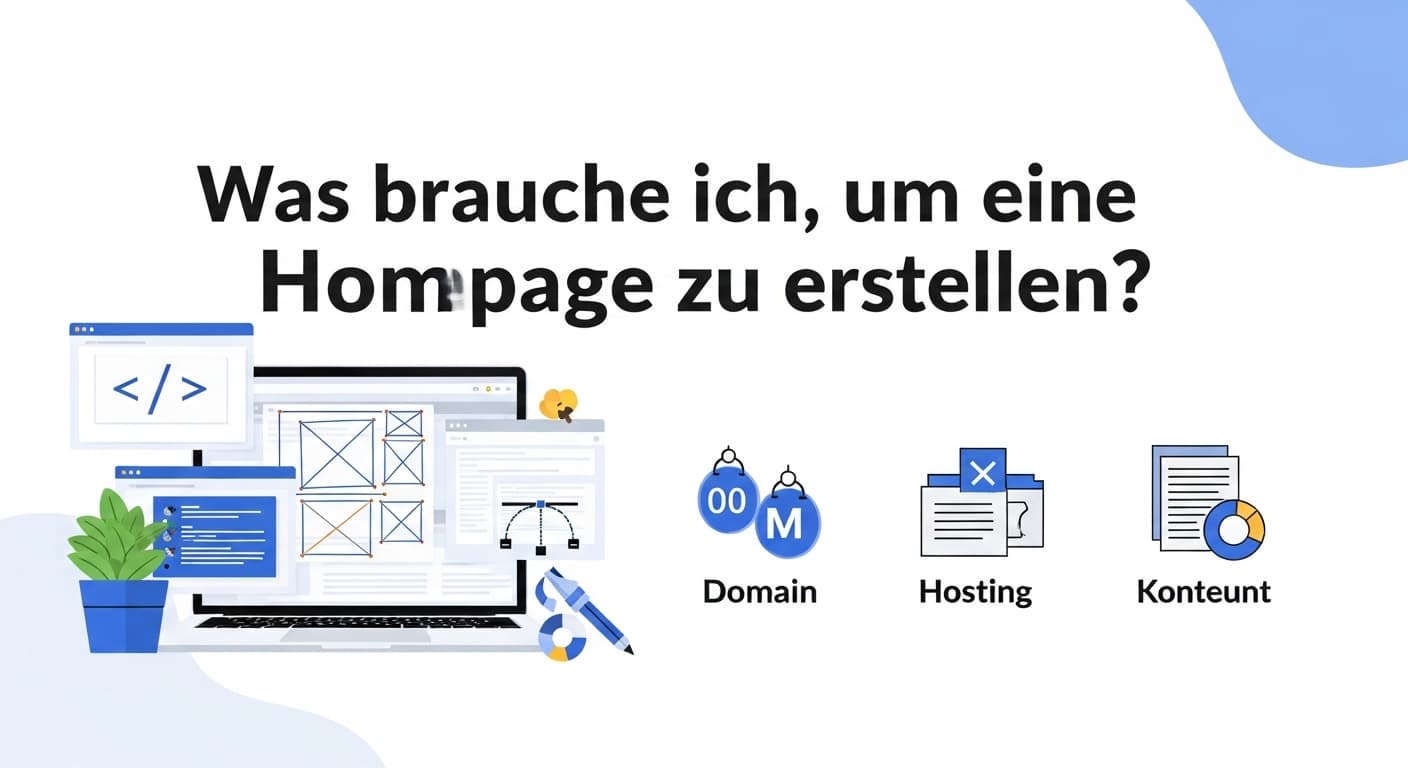 What Do I Need to Create a Homepage? | Web Design – web design blog | Web Architekten e.U