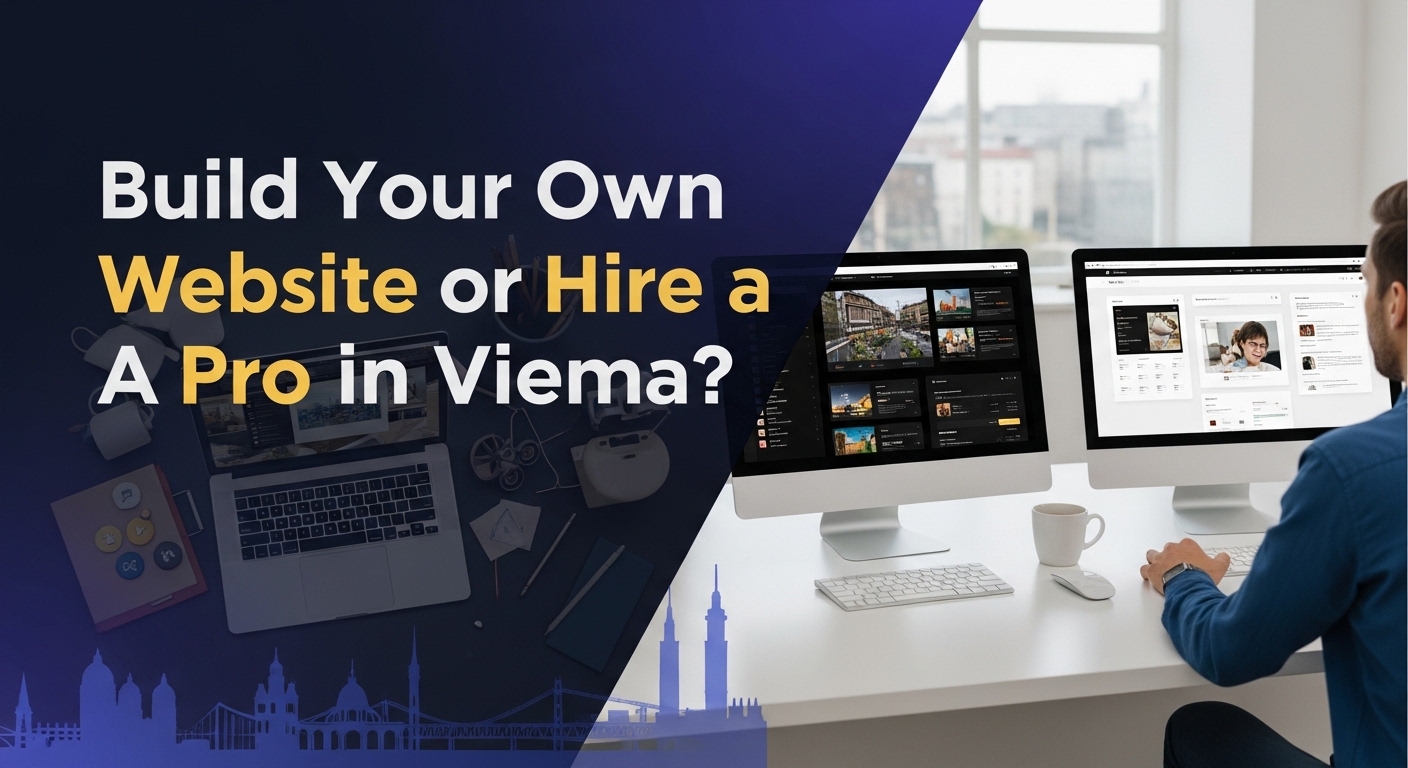 Build Your Own Website or Hire a Pro in Vienna?