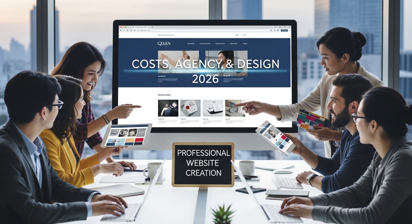 Professional Website Creation in 2026 - Costs, Agencies, and Design