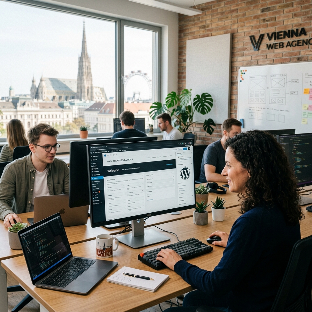 WordPress Website erstellen lassen in Wien – Professionelles Webdesign für Unternehmen | Webdesign Wien – Webdesign & SEO in Österreich | Web Architekten e.U